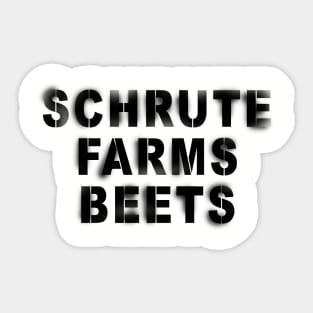 Schrute Farms Beets Sticker